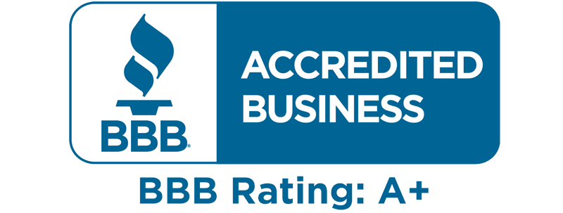 BBB Accredited Business A+ rating